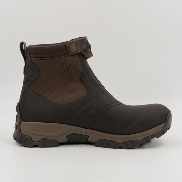The Muck Boot Company Men\'s Apex Mid Zip \'Dark Brown\' AXMZ-900 Multi Size